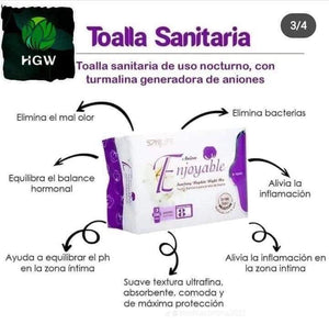 TOALLAS HIGIENICAS TERAPEUTICAS