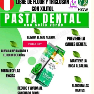 PASTA DENTAL SIN FLUOR HERBS